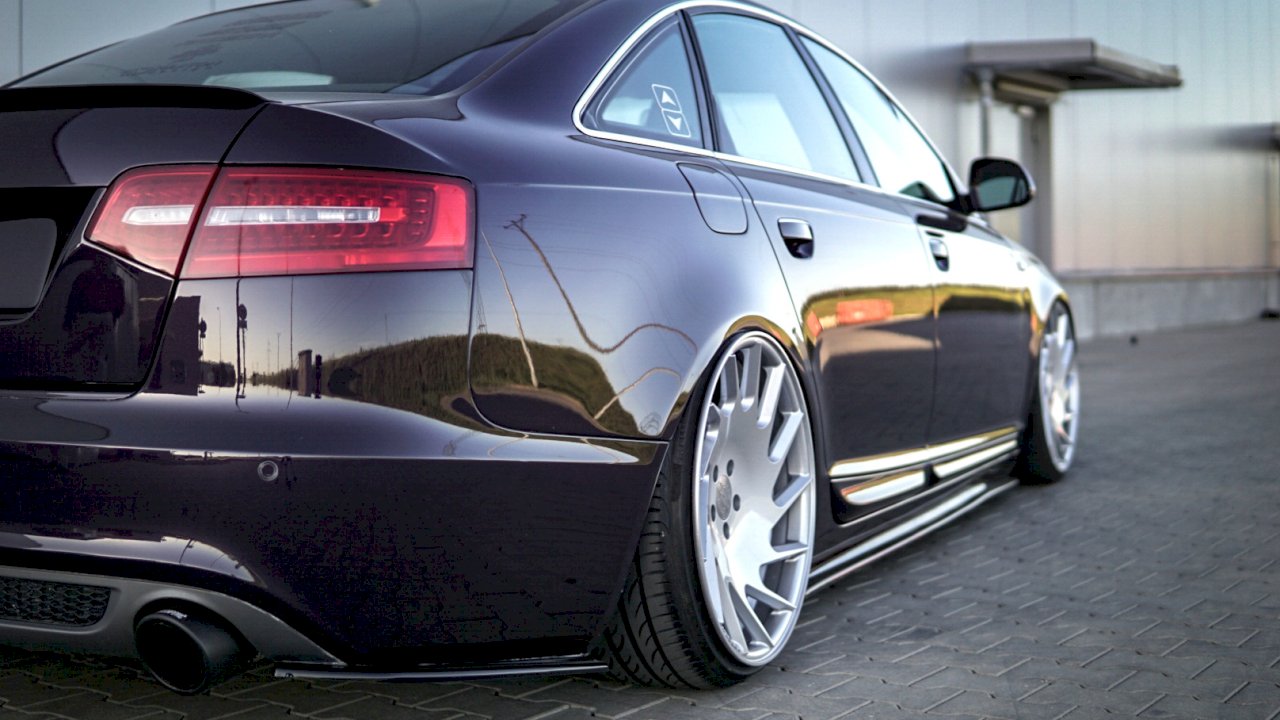 Audi A6 C6 S-Line Facelift Sedan 2008-2011 Rearbumper cornerpiec